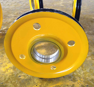 Crane pulley