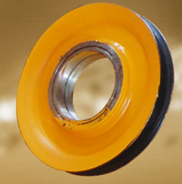 Forge welding pulley